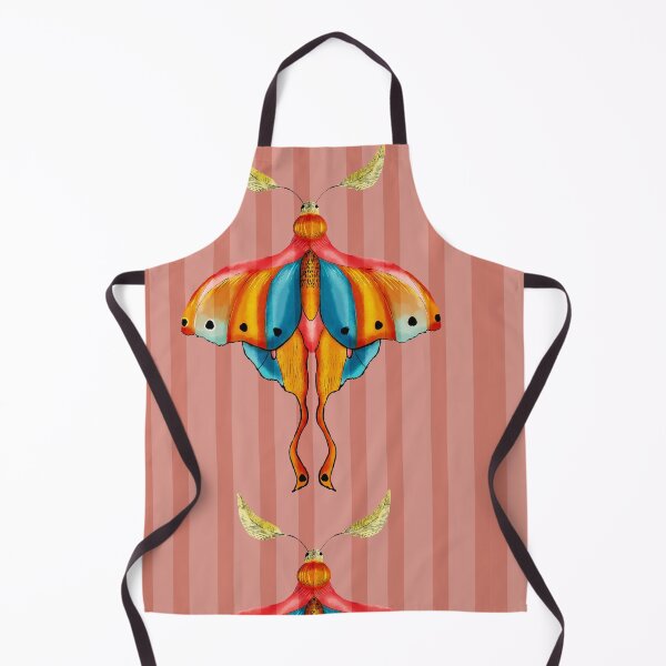 Item preview, Dreamy Cottagecore Floral Pattern | Colorful Boho Moth Art designed and sold by VirtuallyCreativ .