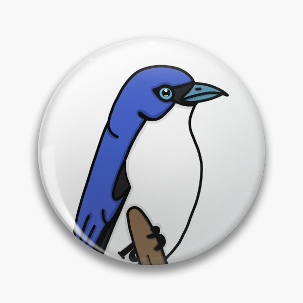 Item preview, Madagascar blue vanga- A Derpybird design designed and sold by YOjosie.