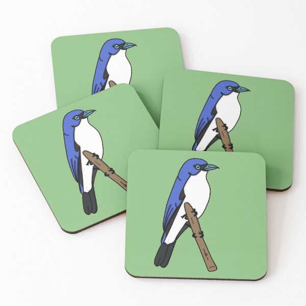 Item preview, Madagascar blue vanga- A Derpybird design designed and sold by YOjosie.