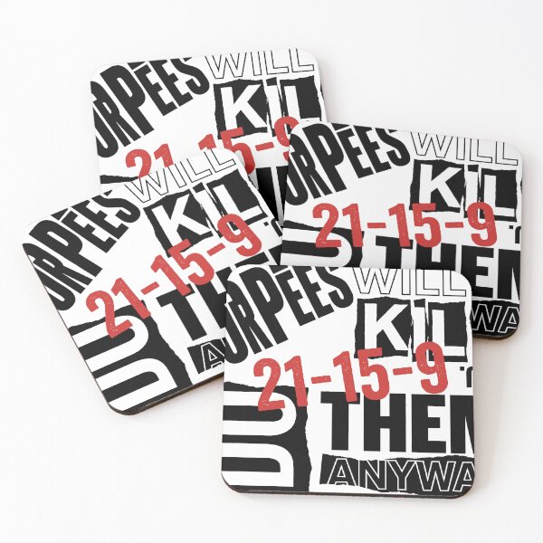 Item preview, Burpees Will Kill You — 21-15-9 V1 designed and sold by 1RSN.