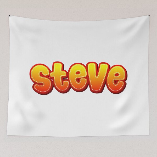 Item preview, Steve text designed and sold by Sticktle.