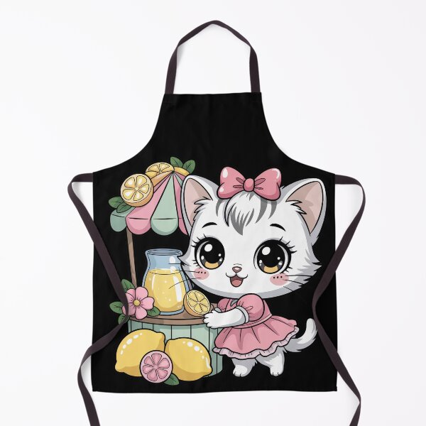 Item preview, Cute Kitten at Lemonade Stand designed and sold by jkrphoto.