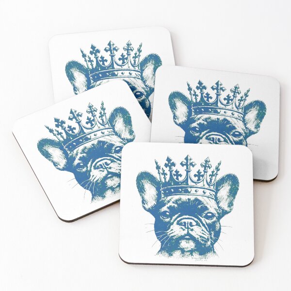 Item preview, King French Bulldog w/ Crown Vintage Sketch designed and sold by StranHabesre51.
