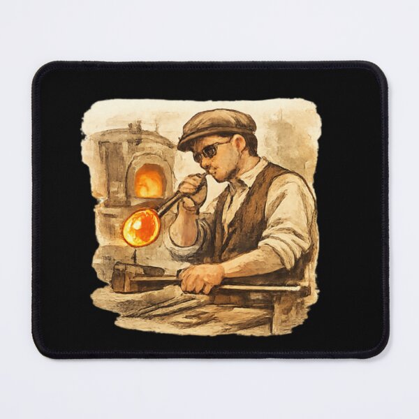 Item preview, Retro Glass Blowing - Glass Art designed and sold by DamioPolArt.