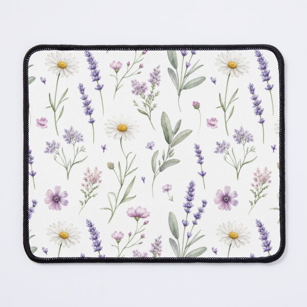 Item preview, Pastel Purple Floral Botanical Pattern. designed and sold by BloomingDesign3.