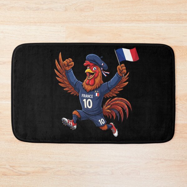 Item preview, France Rooster — Football World Cup 2026 Cartoon Mascot designed and sold by David Mateo ArtWorks.