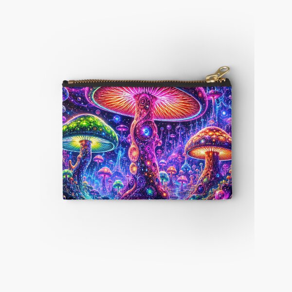 Item preview, Neon Mushroom Universe – Psychedelic Forest Trip designed and sold by RH Design Lab.