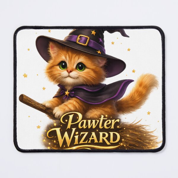 Item preview, witchy cat design designed and sold by GGAUL.