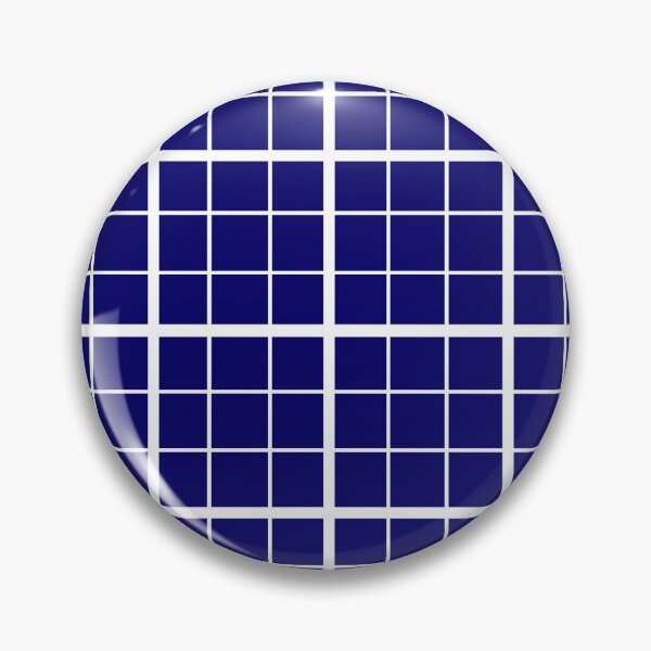 Item preview, Navy Blue and White Grid Windowpane Check Design  designed and sold by PatternTitan.