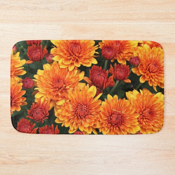 Item preview, Fall Fancy ~ Rust Color Button Mums designed and sold by SummerJade.