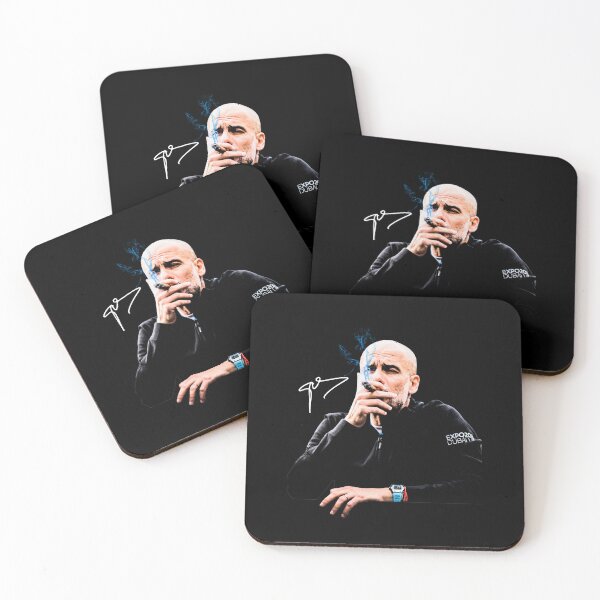 Item preview, Pep Guardiola Smoking Funny designed and sold by aridawstrusbbyg.