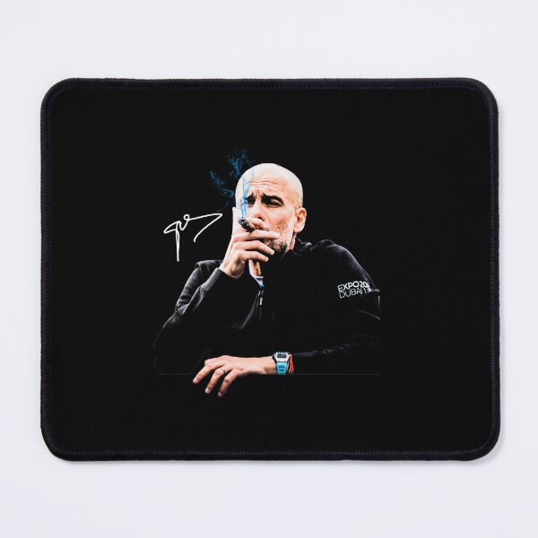 Item preview, Pep Guardiola Smoking Funny designed and sold by aridawstrusbbyg.