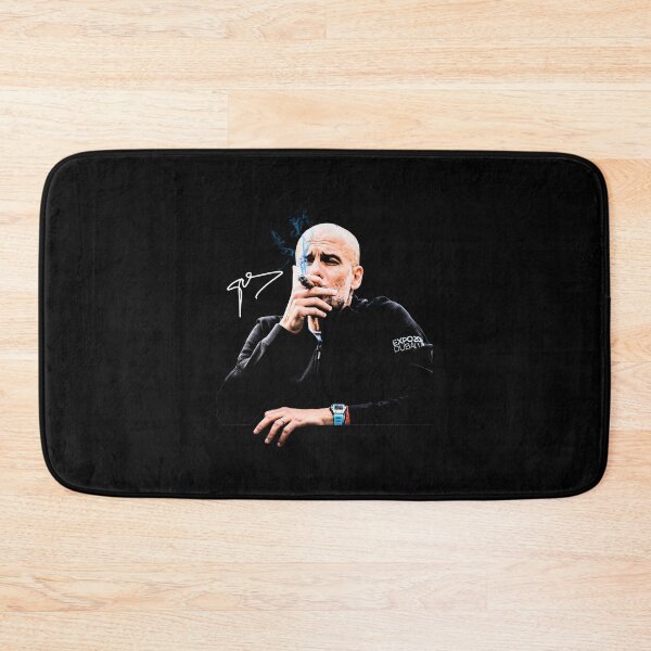 Item preview, Pep Guardiola Smoking Funny designed and sold by aridawstrusbbyg.