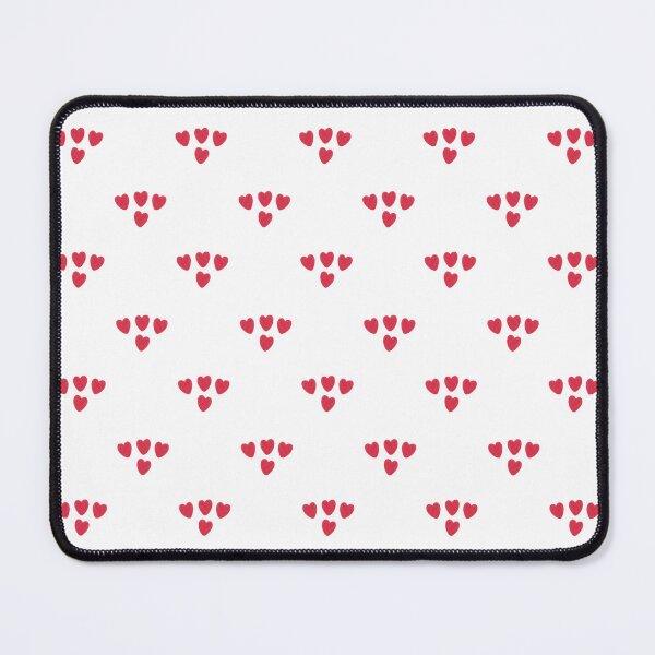 Item preview, Minimal Red Hearts Pattern On Clean Light Background designed and sold by EL-Lebedenko.