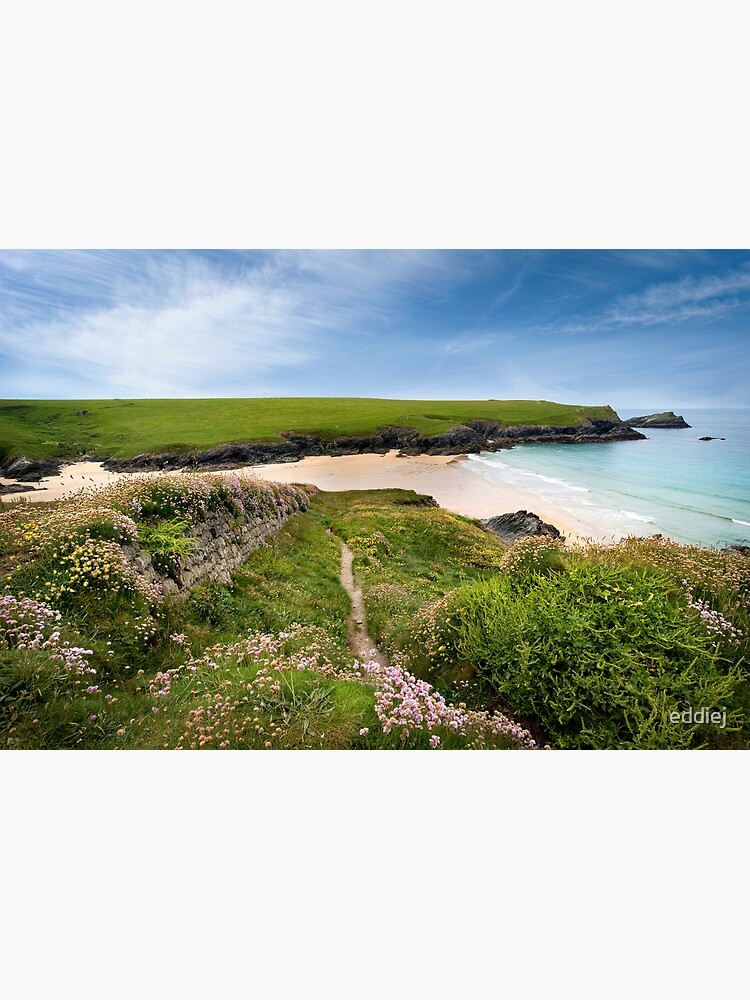 "Porth Joke Cornwall" Poster by eddiej Redbubble