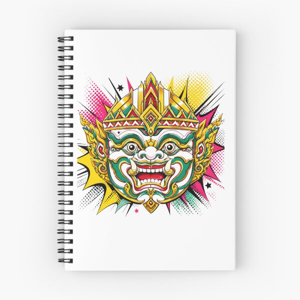 Item preview, Thai Hanuman Monkey God Pop Art Illustration designed and sold by weaveandwave.