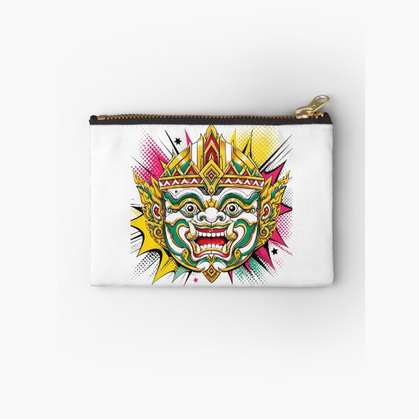 Item preview, Thai Hanuman Monkey God Pop Art Illustration designed and sold by weaveandwave.