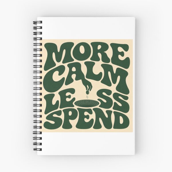 Item preview, More Calm Less Spend designed and sold by Love Joy.