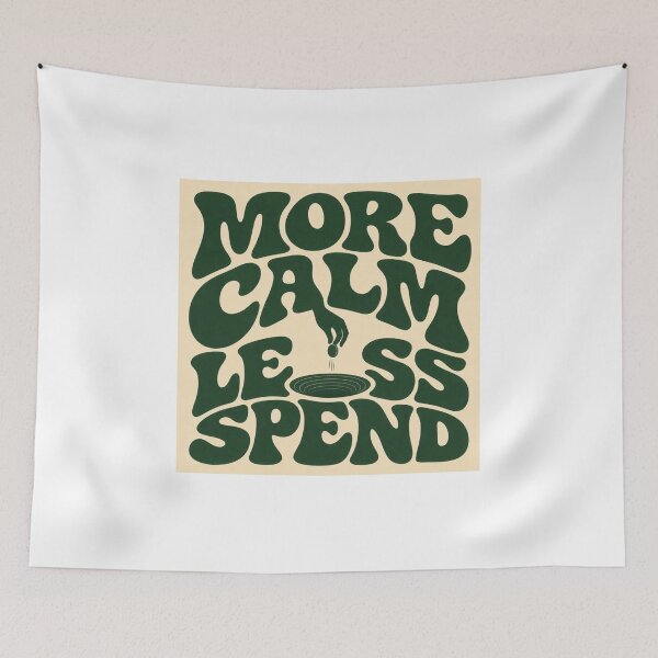 Item preview, More Calm Less Spend designed and sold by Love Joy.
