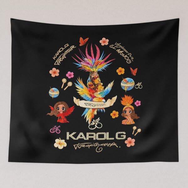 Item preview, Karol G Viajando Por El Mundo Tropitour 2026 designed and sold by DIOROCKO.