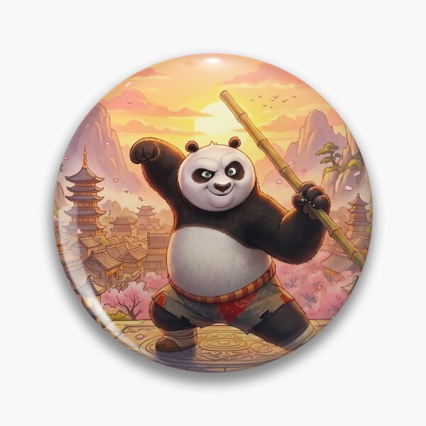 Item preview, Epic Martial Arts Panda in Blossom Village designed and sold by Rcreekat.