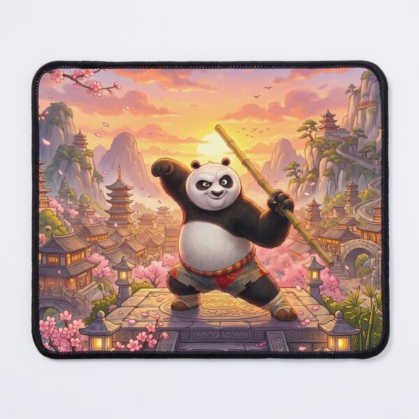 Item preview, Epic Martial Arts Panda in Blossom Village designed and sold by Rcreekat.