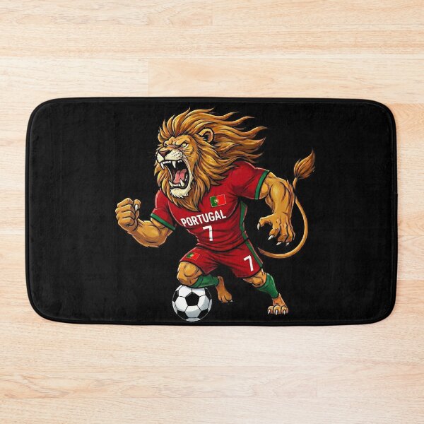 Item preview, Portugal Lion — Football World Cup 2026 Cartoon Mascot designed and sold by David Mateo ArtWorks.