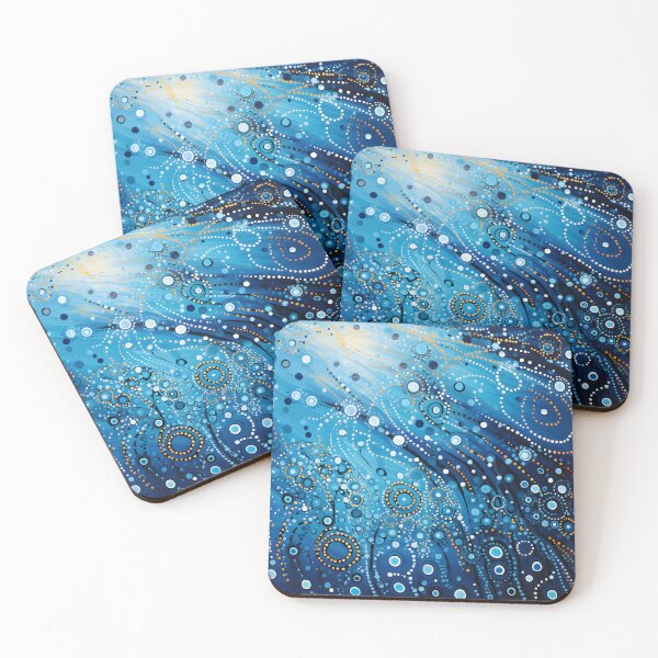 Item preview, Aboriginal Inspired Dot Art - The Beauty of Drops designed and sold by GrinGalore.