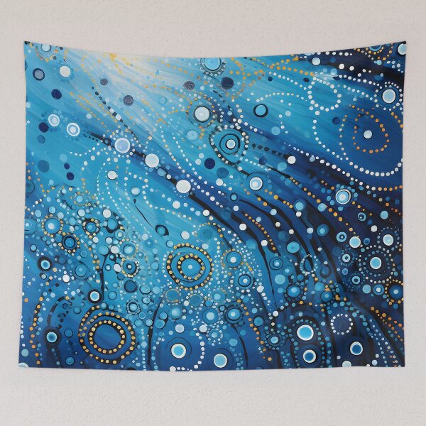 Item preview, Aboriginal Inspired Dot Art - The Beauty of Drops designed and sold by GrinGalore.