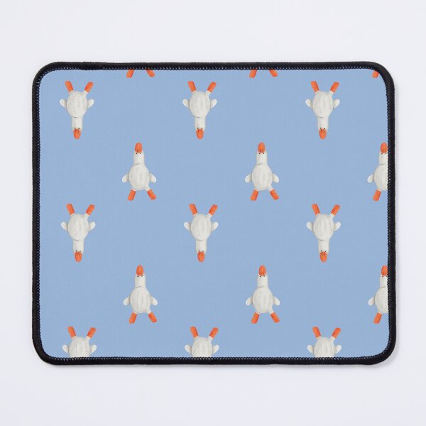 Item preview, Cute Goose Seamless Pattern On Soft Blue Background designed and sold by EL-Lebedenko.