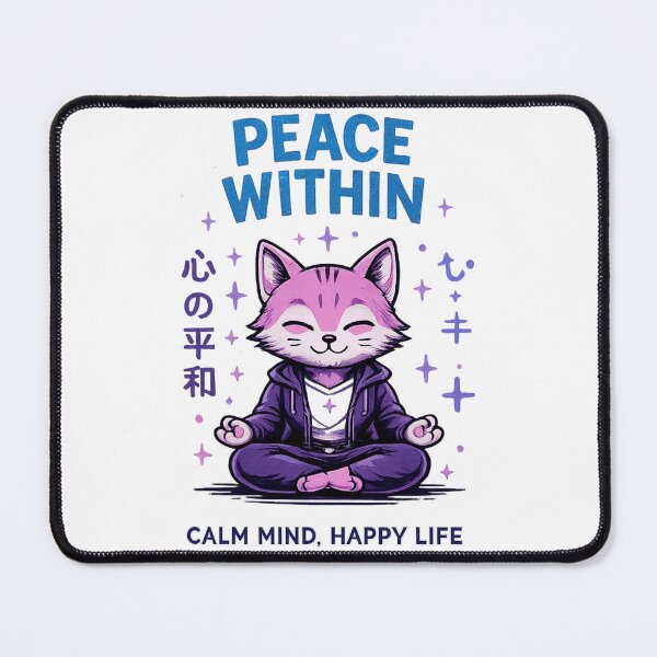 Item preview, Inner peace through meditation and positive affirmation designed and sold by Ahmedsyde.