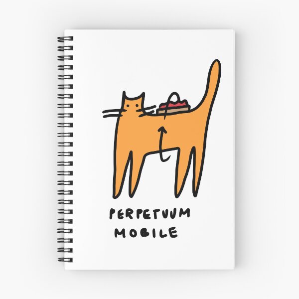 Item preview, Perpetual motion cat designed and sold by aliciakatharina.