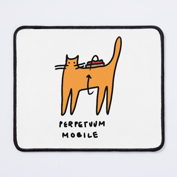 Item preview, Perpetual motion cat designed and sold by aliciakatharina.