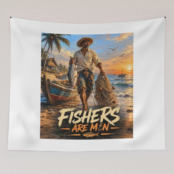 Item preview, FISHERS ARE MEN designed and sold by mimibeauty76.
