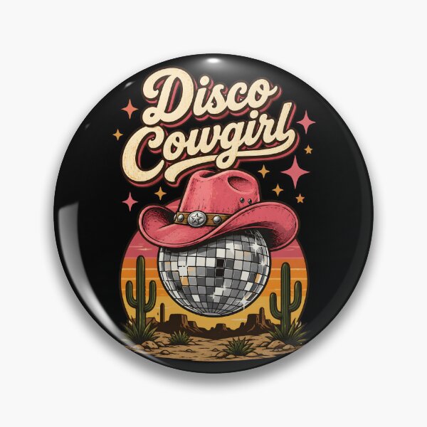 Item preview, Disco Cowgirl Retro Western Pink Hat  designed and sold by Mr Lee.