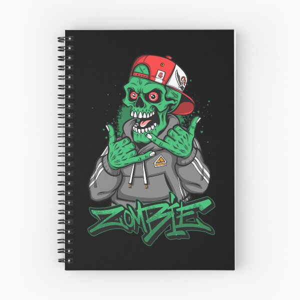 Item preview, Zombies Streetwear Graffiti Hip Hop Zombie Skull Urban Horror Art designed and sold by DERA RAY.
