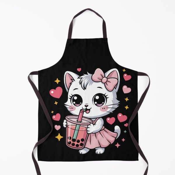 Item preview, Kitten with a Bubble tea designed and sold by jkrphoto.
