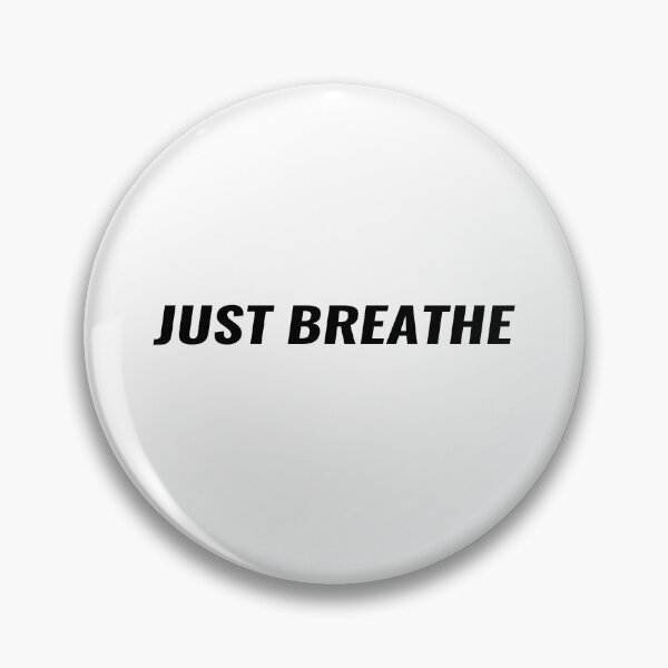 Item preview, Just Breathe T-Shirt – Calm Quote | Uncle Jichuan designed and sold by Uncle-Jichuan.