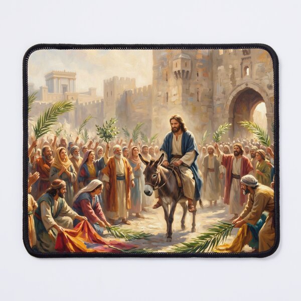 Item preview, Jesus Triumphal Entry Into Jerusalem designed and sold by RRRShop.