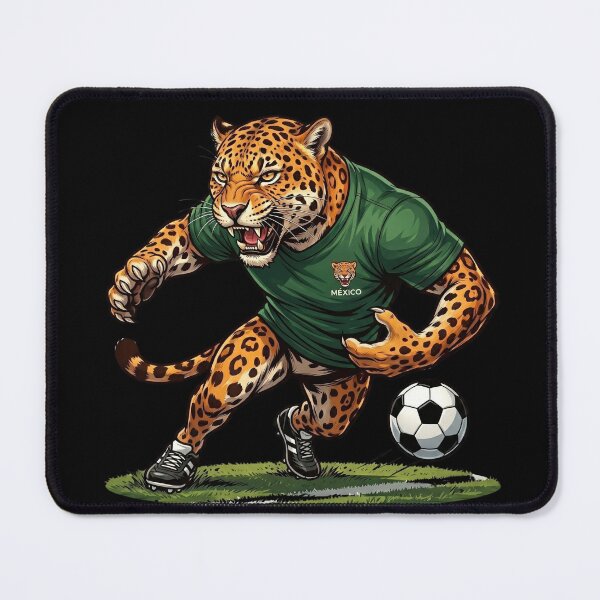 Item preview, Mexico Jaguar — Football World Cup 2026 Cartoon Mascot designed and sold by David Mateo ArtWorks.
