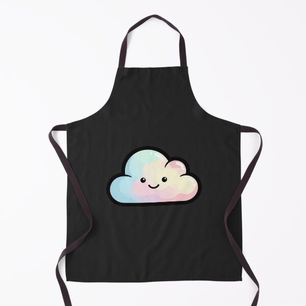 Item preview, Smiling Cloud Cute Pastel Rainbow Kawaii Illustration designed and sold by Osmose-Studio ⭐⭐⭐⭐⭐.