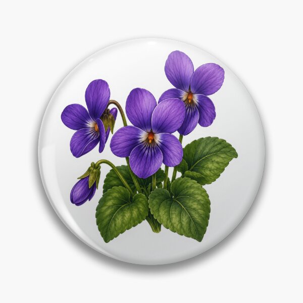 Item preview, Violet Flower Purple Floral Art designed and sold by PriyankaSonara.