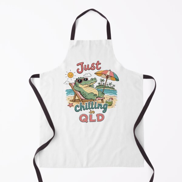 Item preview, Just Chilling in QLD Crocodile Summer Time designed and sold by Yellowriversss.