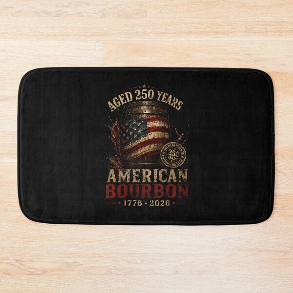 Item preview, Retro Bourbon Built America Patriotic Whiskey 250 Years designed and sold by Fereskabilon.