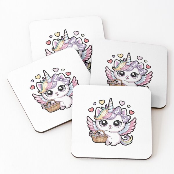 Item preview, Adorable Winged Unicorn Kitty designed and sold by jkrphoto.