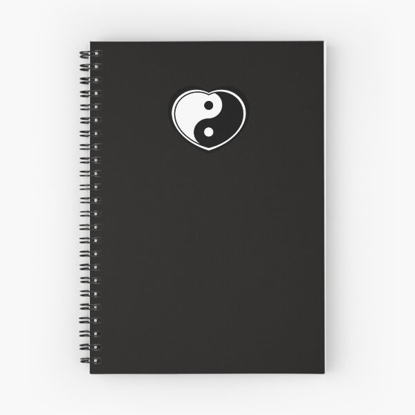 Item preview, Balanced Yin Yang Heart Minimalist Harmony Illustration designed and sold by Osmose-Studio ⭐⭐⭐⭐⭐.