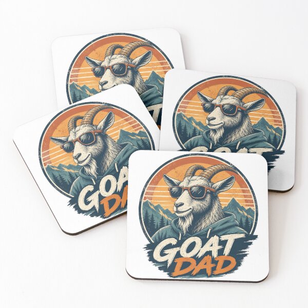 Item preview, Cool Goat Dad Graphic Gift designed and sold by JasoncarrTe.