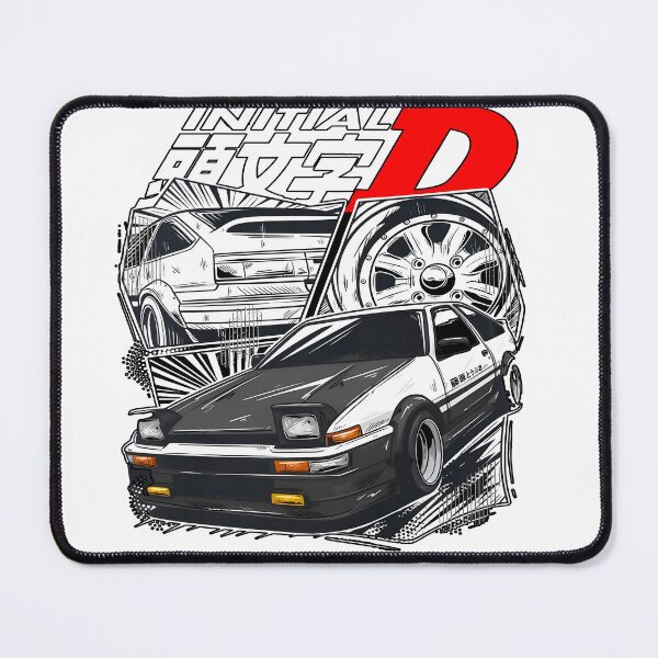 Aperçu de l'œuvre Tokyo Car Initial D créée et vendue par AestheticPrintStudio.