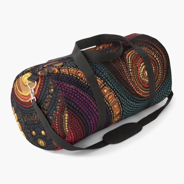 Item preview, Aboriginal Inspired Dot Art - Australian Floral Native Landscape designed and sold by GrinGalore.