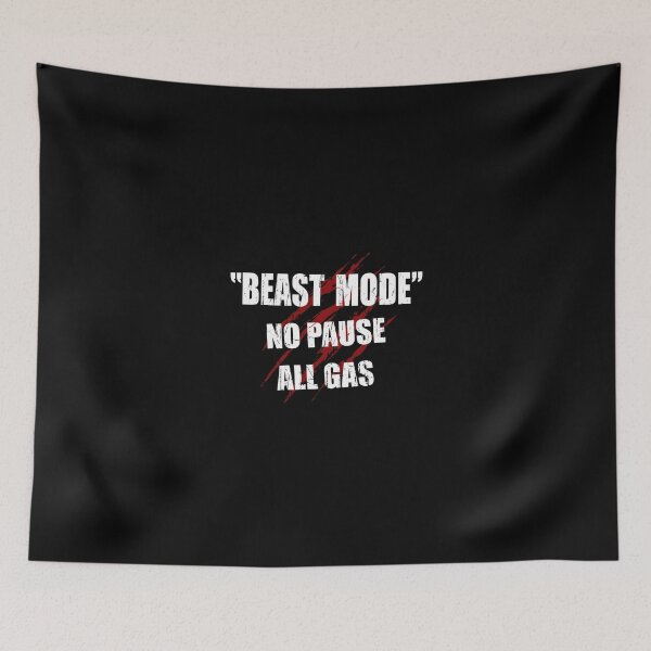 Item preview, Beast Mode (Grunge+White) designed and sold by Pencil & Pixel.